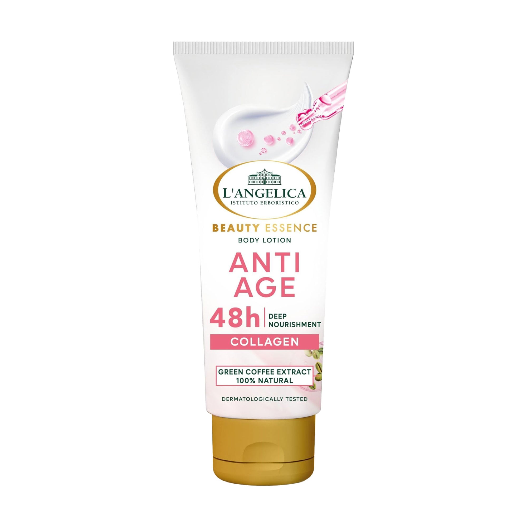 Лосьйон для тіла L'angelica Beauty Essense Anti Age Body Lotion з колагеном, 250 мл