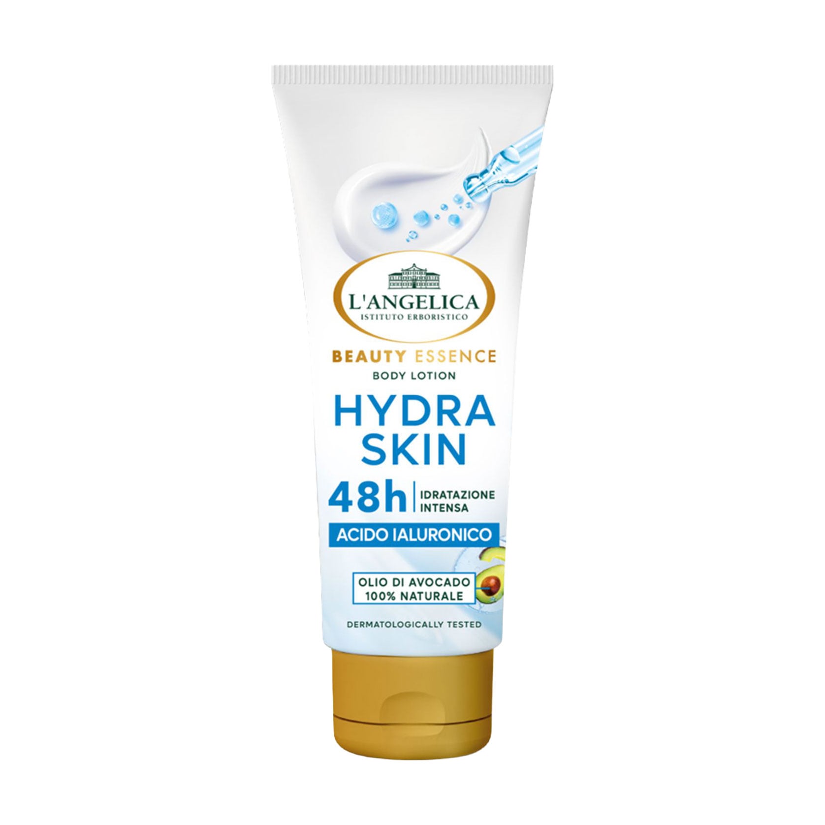 Лосьйон для тіла L'angelica Beauty Essense Hydra Skin Body Lotion з гіалуроновою кислотою та екстрактом авокадо, 250 мл